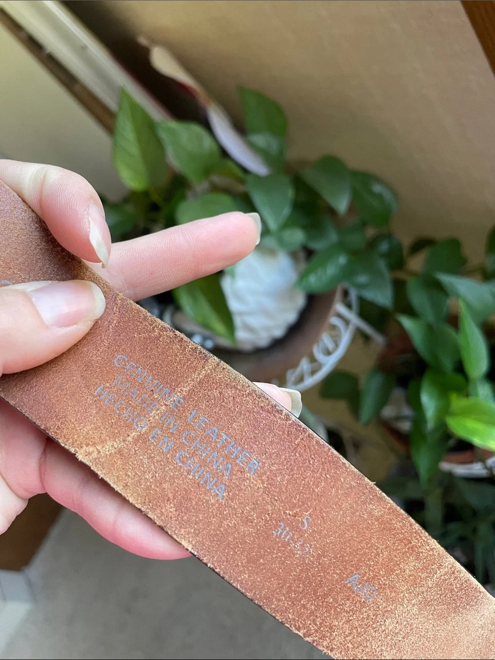 Columbia Genuine Leather Belt